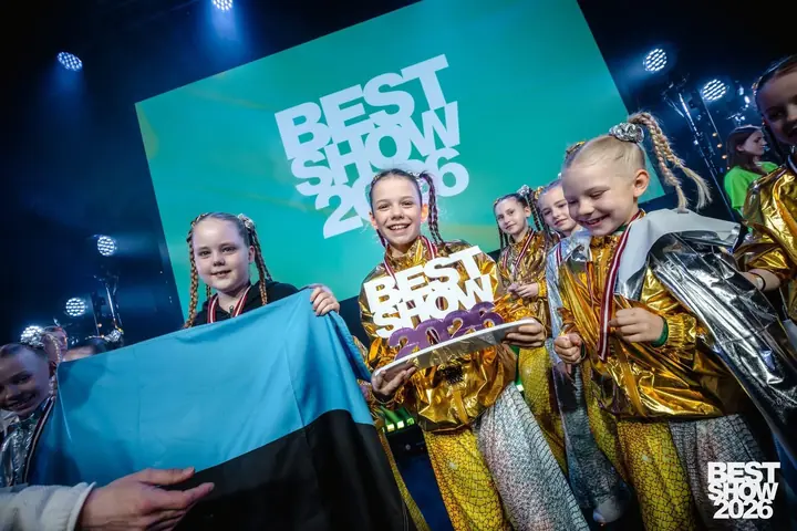 Dance Republicu tantsijad Eesti lipuga Best Show 2026 võistlusel